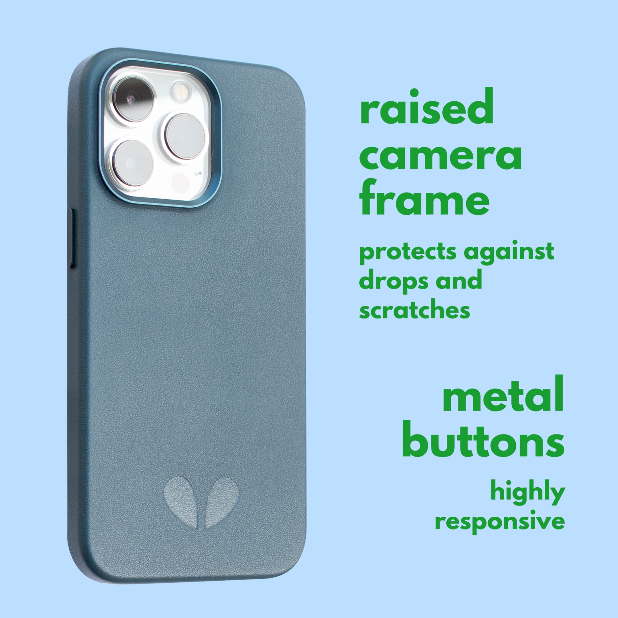 Amazon.com: Ethicase Vegan Leather Magnetic Case for iPhone 13 Pro